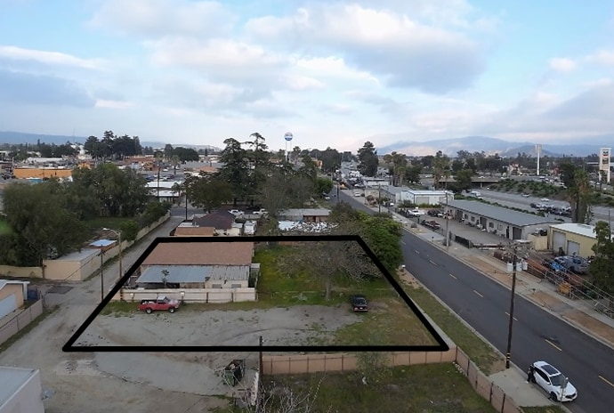 258 E 5th St, Beaumont, CA for sale Aerial- Image 1 of 12