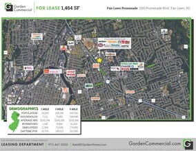 3110 Promenade Blvd, Fair Lawn, NJ - Aérien  Vue de la carte - Image1