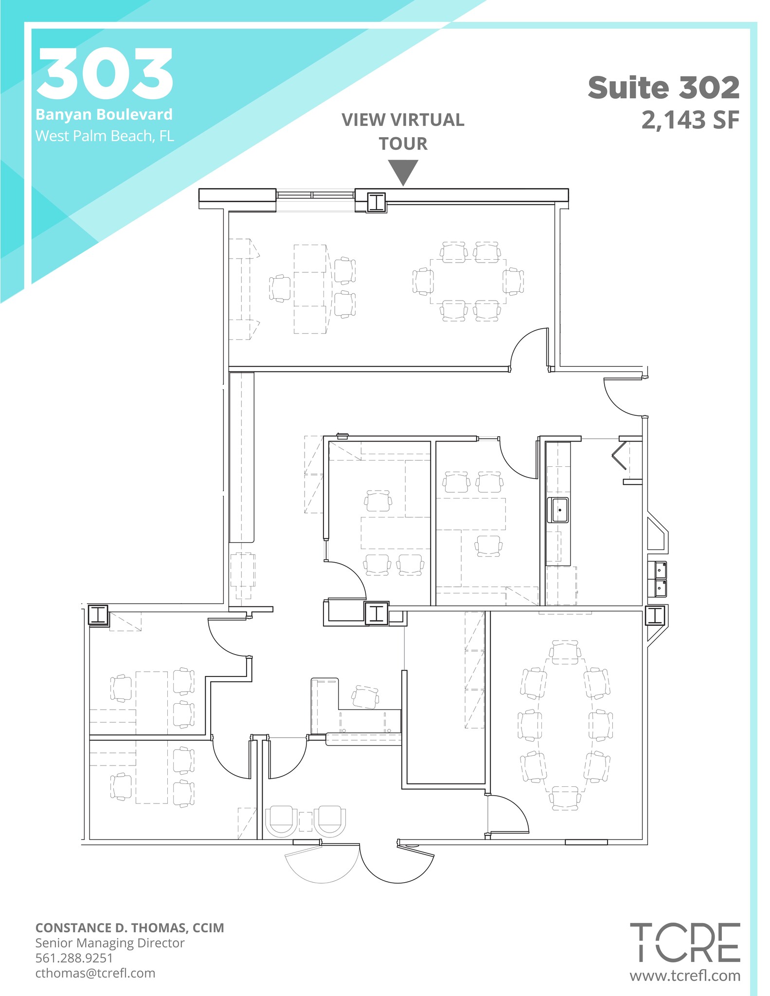 303 Banyan Blvd, West Palm Beach, FL for lease Site Plan- Image 1 of 1