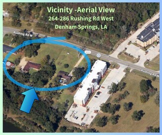 More details for 264 Rushing Rd W, Denham Springs, LA - Land for Sale