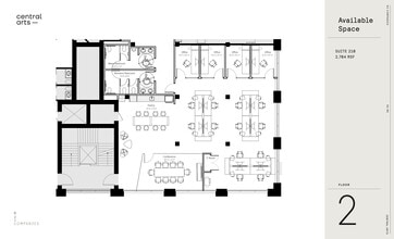 730 N Franklin St, Chicago, IL for lease Floor Plan- Image 1 of 4