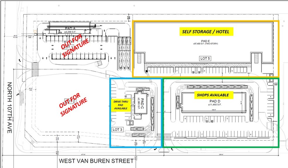 NEC 107th Ave, Avondale, AZ for lease - Building Photo - Image 2 of 6