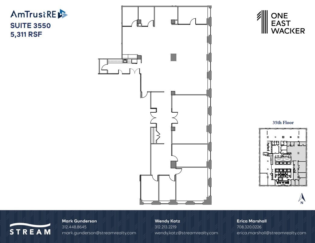 1 E Wacker Dr, Chicago, IL for lease Floor Plan- Image 1 of 1