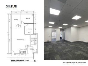 1800 E Lambert Rd, Brea, CA à louer Plan d’étage- Image 1 de 1