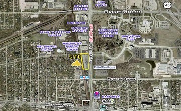 801-869 N Mayfair Rd, Wauwatosa, WI - Aérien  Vue de la carte