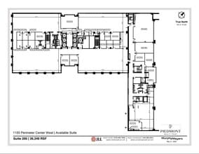 1155 Perimeter Ctr W, Atlanta, GA à louer Plan d’étage- Image 1 de 1