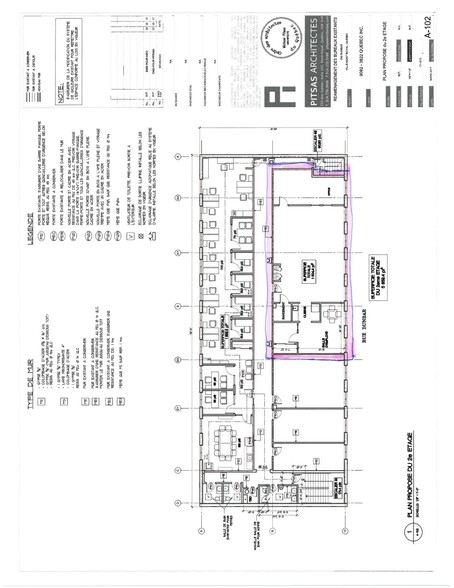 250 Av Dunbar, Mont-Royal, QC à louer - Plan d  tage - Image 2 de 2