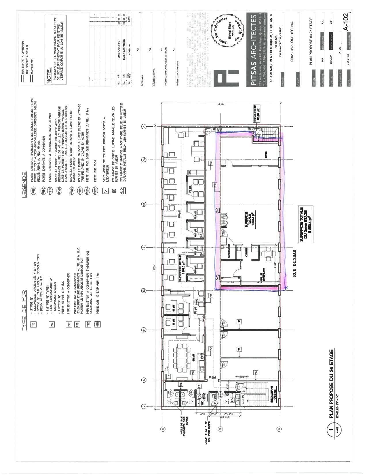 250 Av Dunbar, Mont-Royal, QC for lease Floor Plan- Image 1 of 1