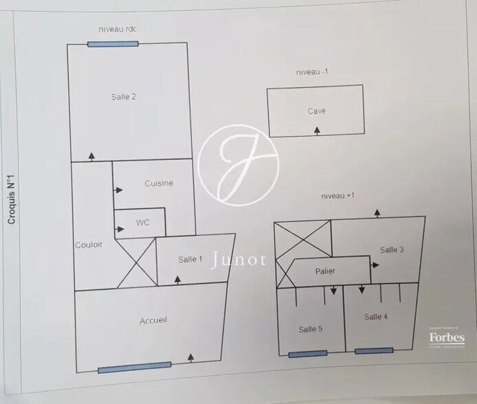 Retail in Paris for lease - Floor Plan - Image 2 of 2