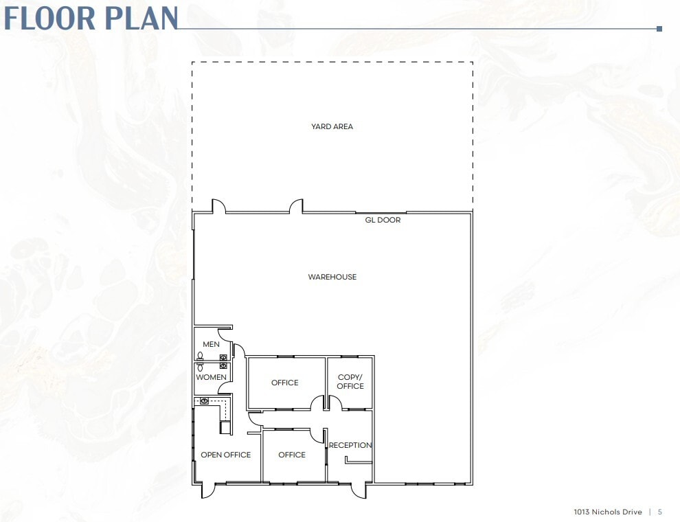 1013 Nichols Dr, Rocklin, CA for lease Floor Plan- Image 1 of 1