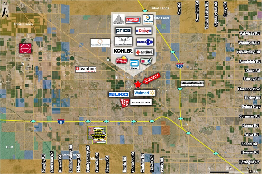 1075 N Schultz St, Casa Grande, AZ à vendre - Aérien - Image 3 de 3