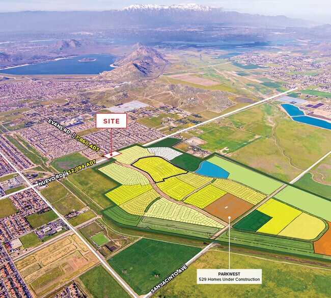 More details for NE Corner of Nuevo Rd & Evans Rd – Retail for Sale, Perris, CA