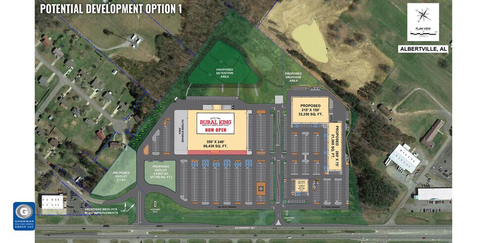 4340 Us-431 Hwy S, Albertville, AL à vendre - Plan de site - Image 3 de 4