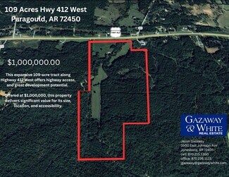 More details for HWY 412 West w, Paragould, AR - Land for Sale