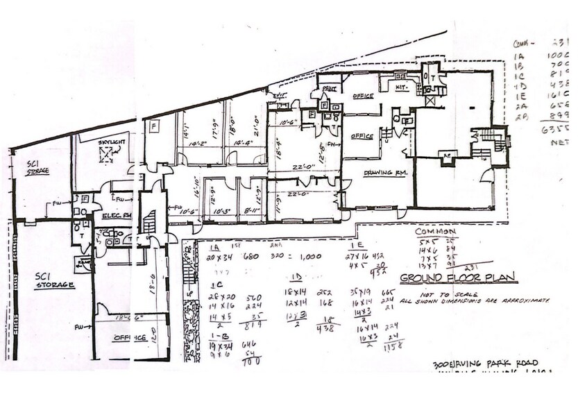 300 E Irving Park Rd, Wood Dale, IL à vendre - Plan d’étage - Image 2 de 7