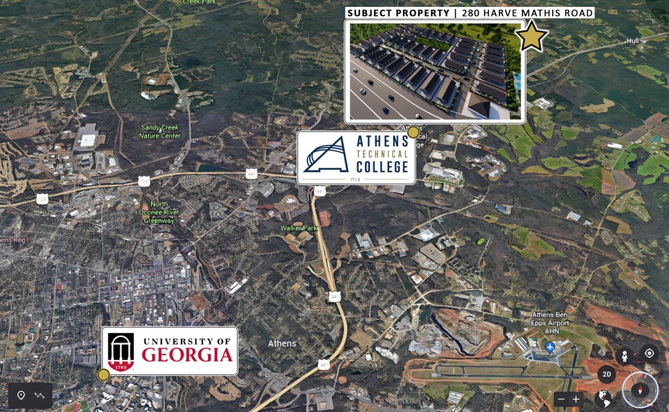 280 Harve Mathis Rd., Athens, GA à vendre - Photo du bâtiment - Image 2 de 10