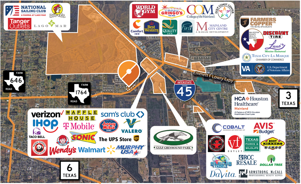 100 FM 1764, La Marque, TX à vendre - Photo du bâtiment - Image 2 de 2