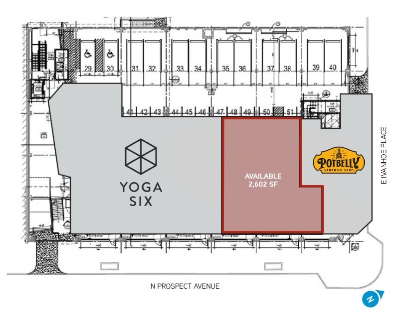 2239 N Prospect Ave, Milwaukee, WI for lease Floor Plan- Image 1 of 1