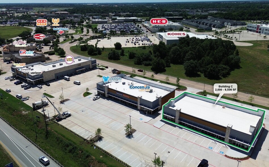 I-10 & Pin Oak Rd, Katy, TX for lease - Aerial - Image 2 of 7
