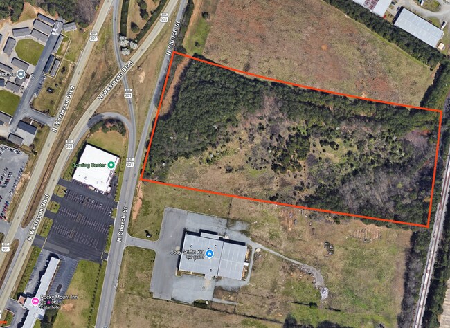 Plus de détails pour N Wesleyan Blvd, Rocky Mount, NC - Terrain à vendre