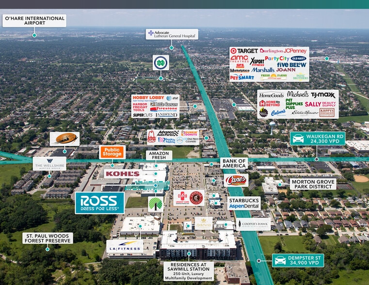 6921 Dempster St, Morton Grove, IL for sale - Building Photo - Image 2 of 8