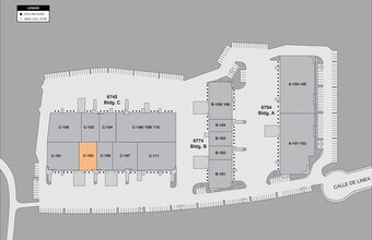 6754 Calle De Linea, San Diego, CA à louer Plan de site- Image 1 de 1