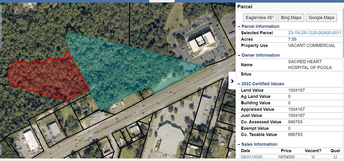 US Highway 90, Pace, FL à vendre Aérien- Image 1 de 4