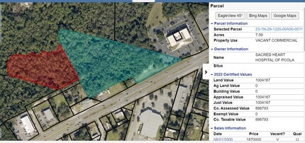 US Highway 90, Pace, FL - Aérien  Vue de la carte - Image1