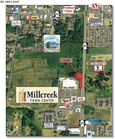 1006 SW 10th Ave, Battle Ground, WA for sale - Aerial - Image 2 of 4
