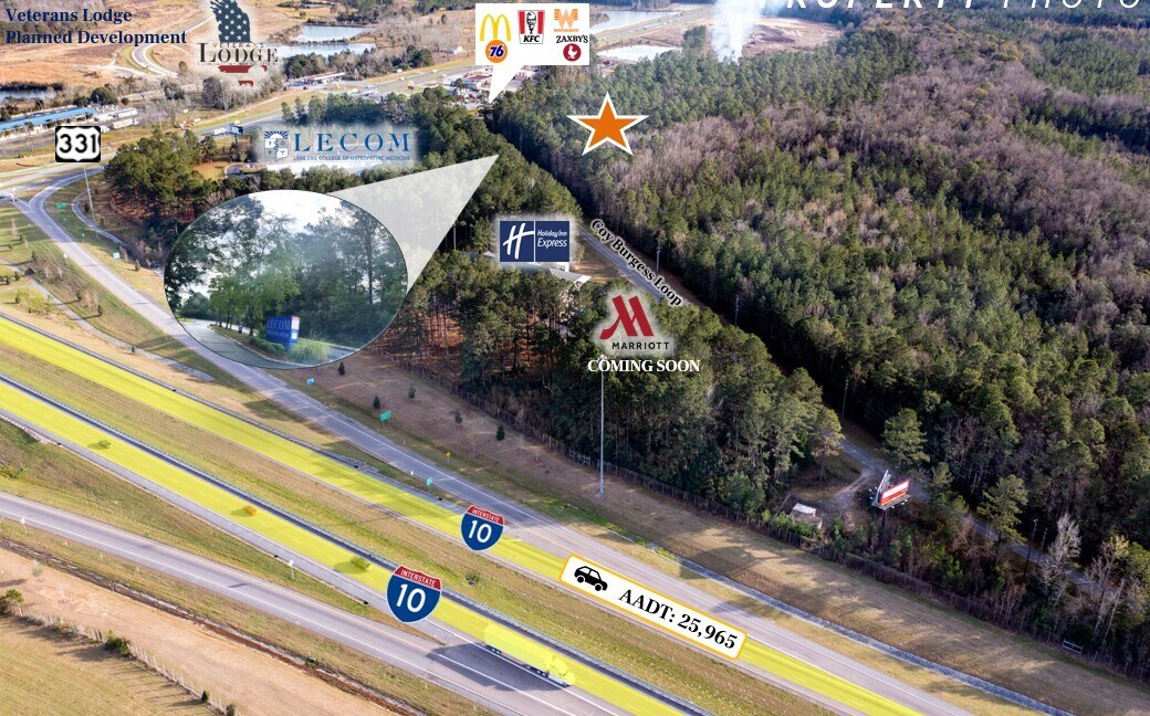 1 Coy Burgess loop, Defuniak Springs, FL à vendre Aérien- Image 1 de 4