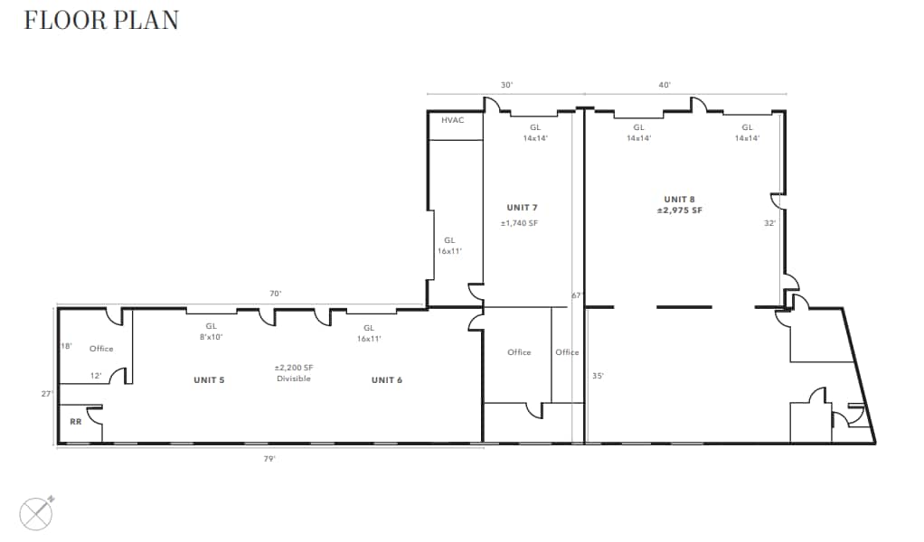 5146 Commercial Way, Hathaway Pines, CA for lease Floor Plan- Image 1 of 1