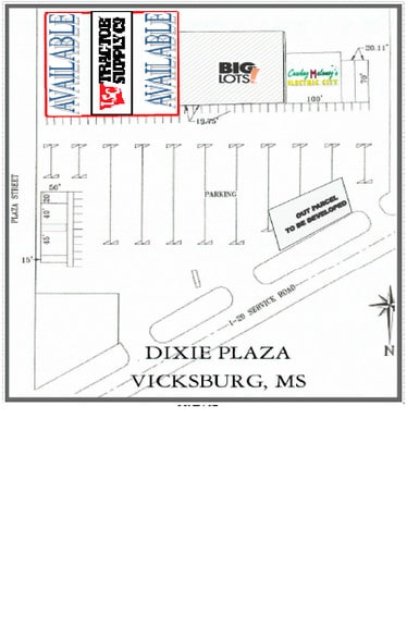 1800 S Frontage Rd, Vicksburg, MS for sale - Building Photo - Image 1 of 2