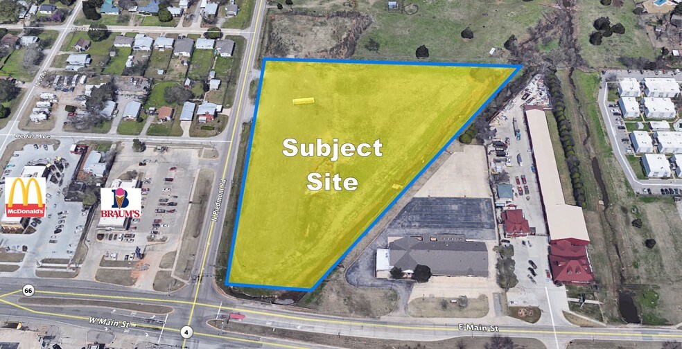 Main & Piedmont Rd, Yukon, OK à vendre - Aérien - Image 1 de 1