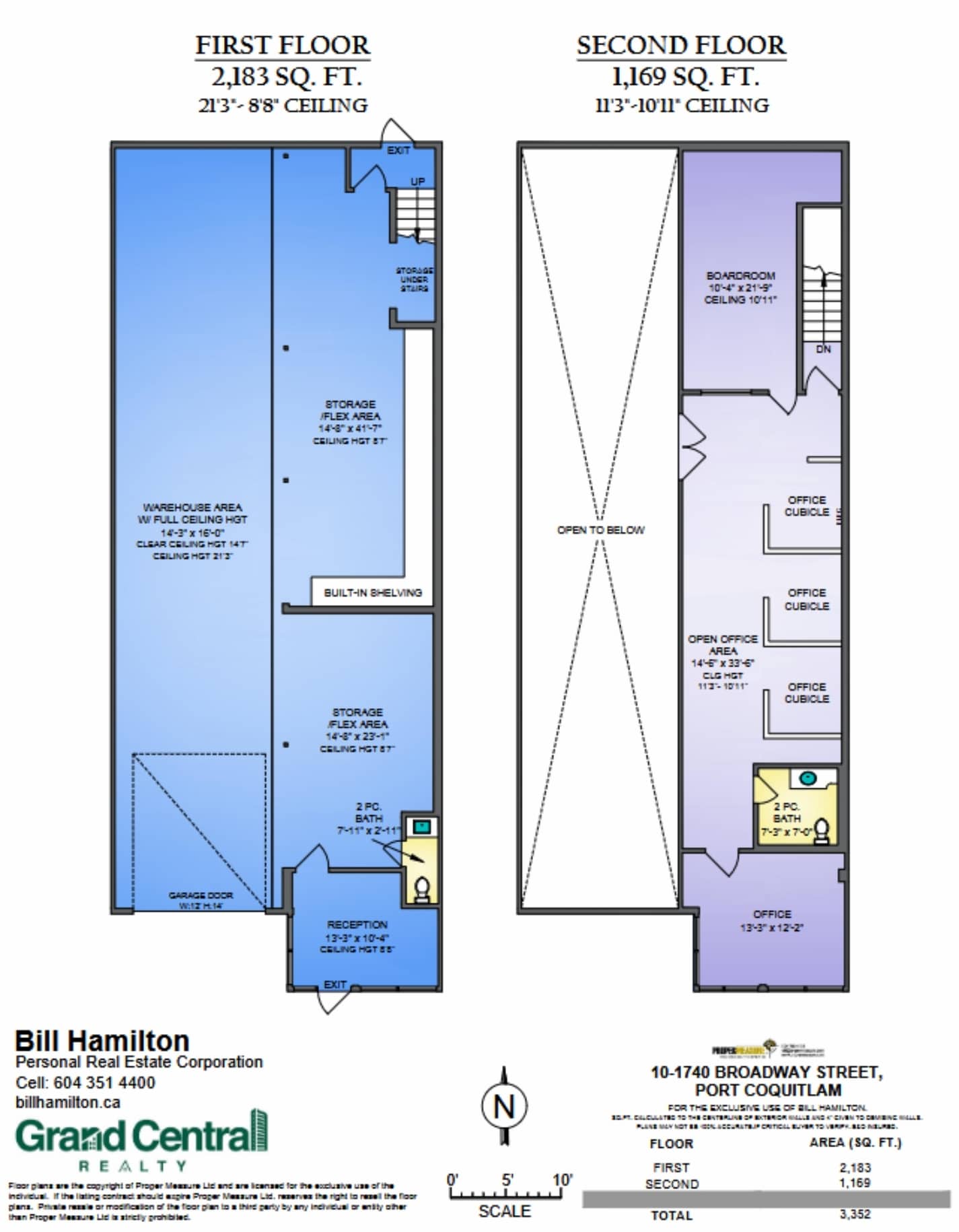 1740 Broadway St, Port Coquitlam, BC for lease Floor Plan- Image 1 of 1