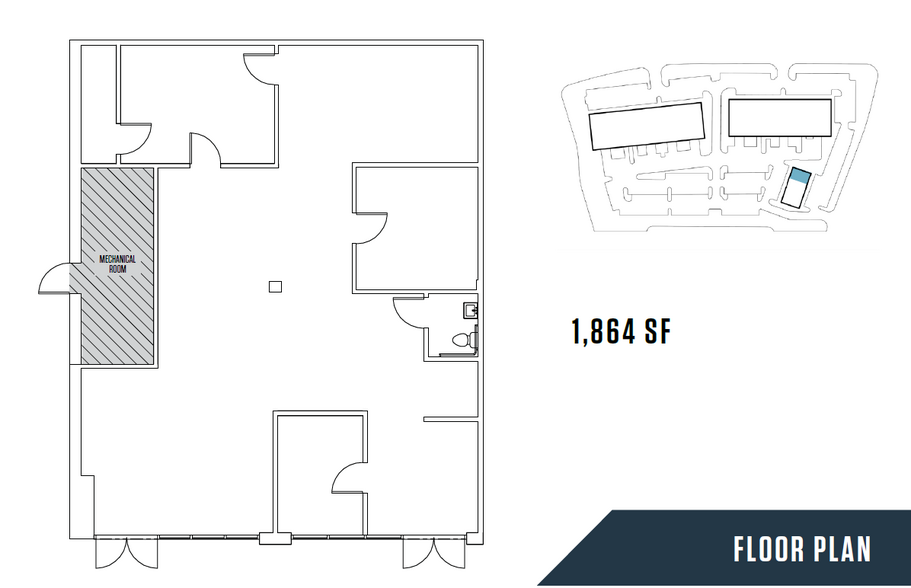 504 E Diamond Ave, Gaithersburg, MD for lease - Floor Plan - Image 2 of 4