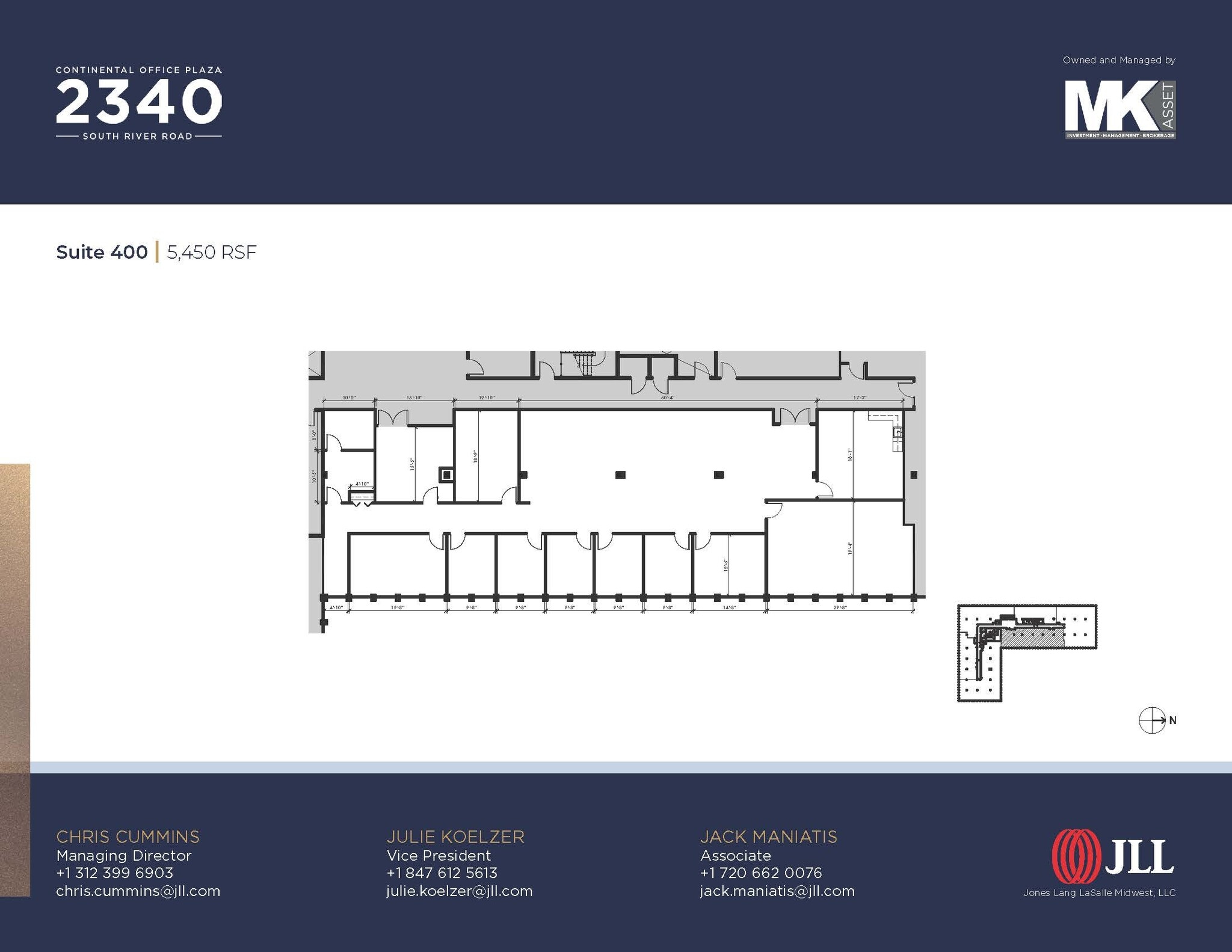 2340 S River Rd, Des Plaines, IL for lease Floor Plan- Image 1 of 1
