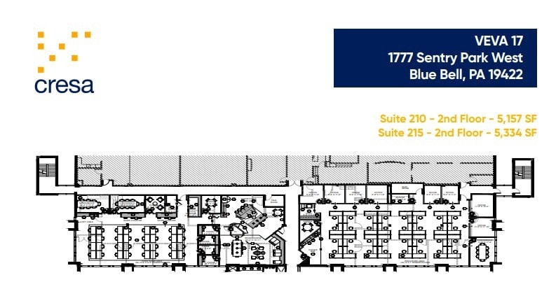 1777 Sentry Pky W, Blue Bell, PA à louer Plan d’étage- Image 1 de 1