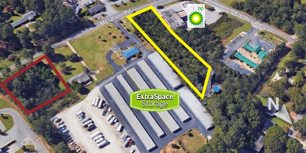 2846 Mt. Zion Rd, Jonesboro, GA à vendre - Aérien - Image 3 de 3