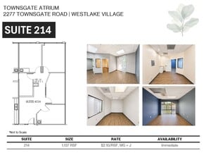 2277 Townsgate Rd, Westlake Village, CA for lease Floor Plan- Image 1 of 7