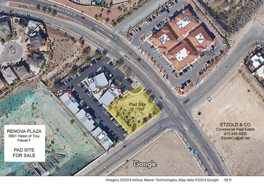 6901 Helen of Troy, El Paso, TX for sale - Aerial - Image 2 of 12