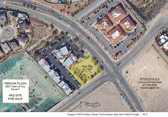 Plus de détails pour 6901 Helen of Troy, El Paso, TX - Terrain à vendre