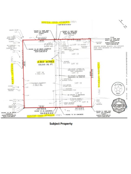301 S 2nd St, Waco, TX à vendre - Plan de site - Image 3 de 3