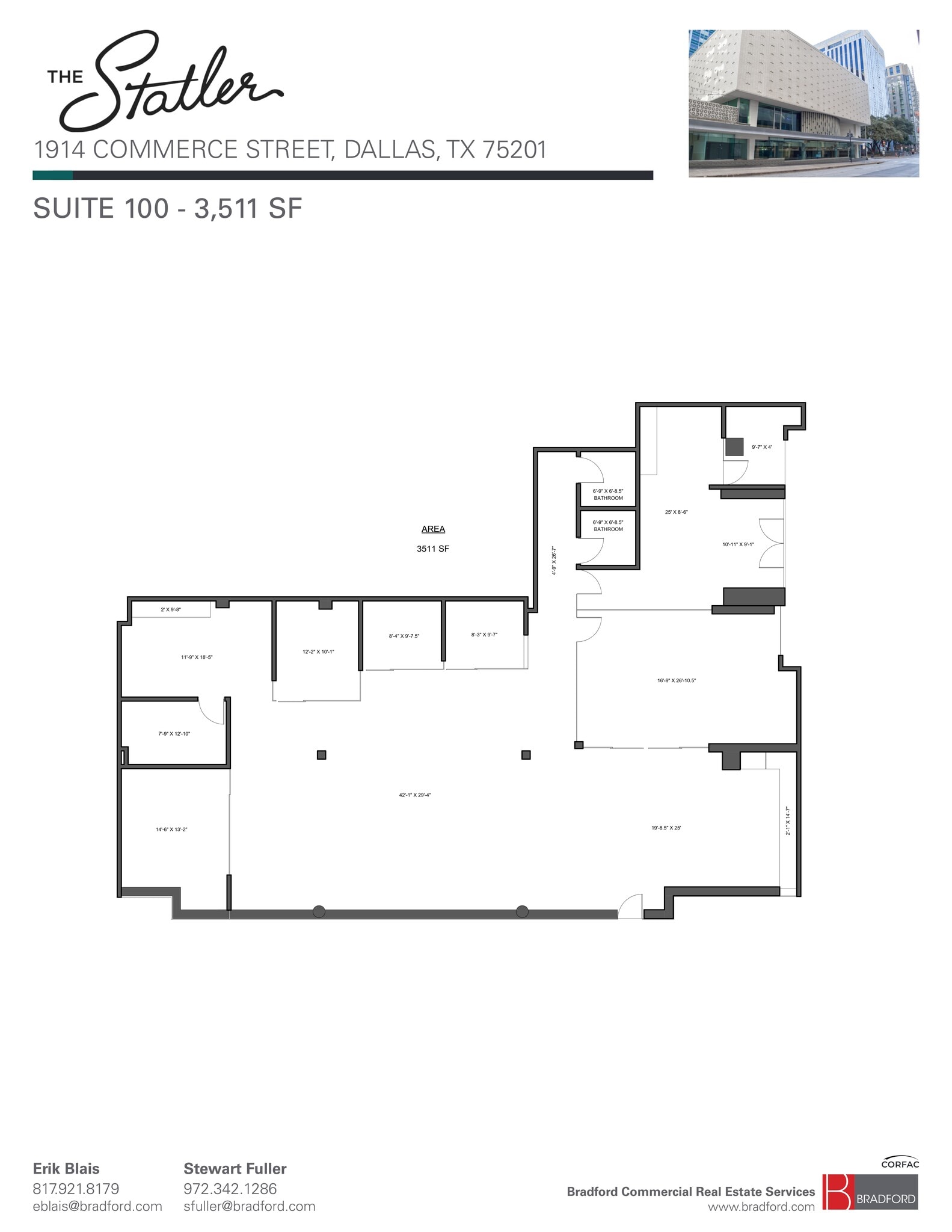 1914 Commerce St, Dallas, TX for lease Site Plan- Image 1 of 1