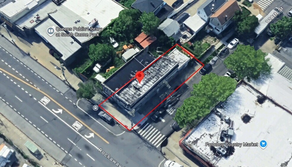 128-02 Rockaway Blvd, South Ozone Park, NY for sale - Aerial - Image 2 of 8