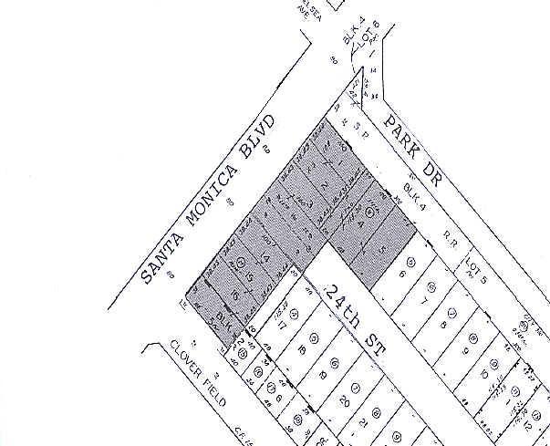 2428 Santa Monica Blvd, Santa Monica, CA à louer - Plan cadastral - Image 2 de 3