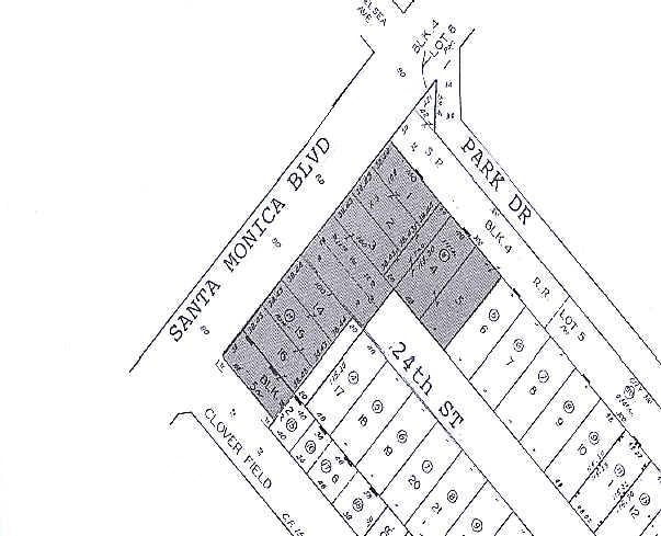 2428 Santa Monica Blvd, Santa Monica, CA for lease - Plat Map - Image 2 of 3