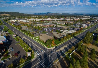 9631 N Nevada St, Spokane, WA - AERIAL  map view