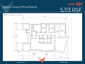 9820 Braun Rd, San Antonio, TX for lease Site Plan- Image 1 of 1