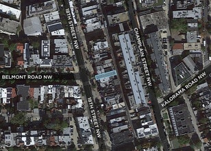 2337 18th St NW, Washington, DC - Aérien  Vue de la carte