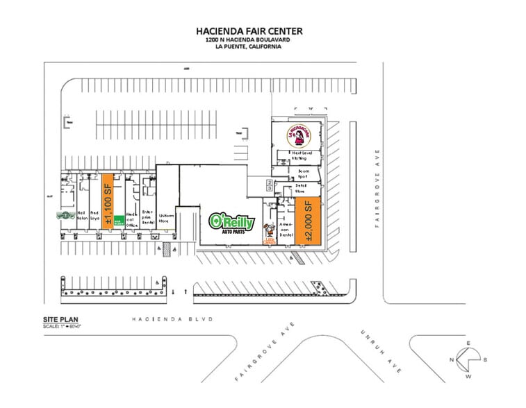 1200-1238 N Hacienda Blvd, La Puente, CA for lease - Building Photo - Image 3 of 3